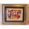 Image 1 : "Alfred Gockel" ( Afternoon Jam Session)  Framed Picture Aprox Size  34x28