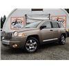 Image 1 : A12E --  2007 JEEP COMPASS LIMITED 4X4, Gold, 219629 KM