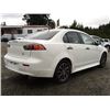 Image 14 : D6 --  2015 MITSUBISHI LANCER DE, White, 262186 KM