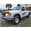 Image 2 : F3 --  1993 FORD RANGER SUPER CAB 4X4, White, 187329 KM