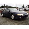 Image 8 : A1 --  2002 CHEVROLET MONTE CARLO SS, Blue, 301644 KM  "NO RESERVE"