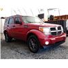 Image 8 : I5 --  2008 DODGE NITRO 4X4, Red, 248755 KM