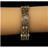 Image 4 : 18KT White Gold 19.79tcw Diamond Ribbon Bracelet