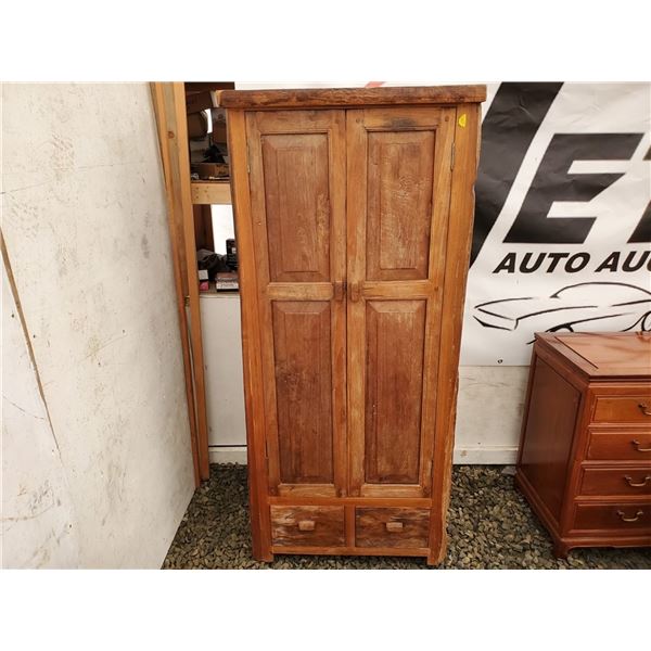 Large custom made Rustic Armoire