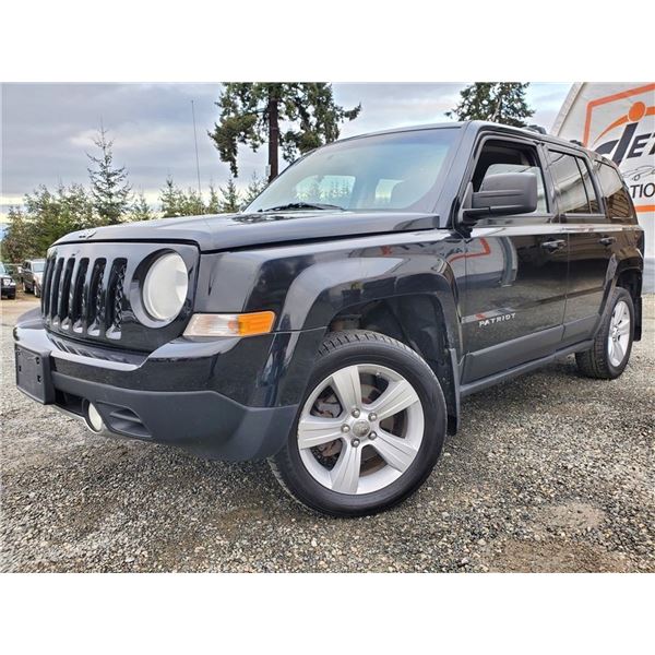 A9 --  2013 JEEP PATRIOT LIMITED 4X4 , Black, 190736 KM