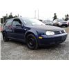 Image 8 : A12C --  2000 VW GOLF GL, Blue, 316387 KM