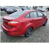 Image 27 : B3 --  2014 FORD FIESTA SE, Red, 147663 KM