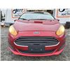 Image 8 : B3 --  2014 FORD FIESTA SE, Red, 147663 KM