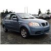 Image 8 : A10 --  2007 PONTIAC WAVE , Blue, 276273 KM