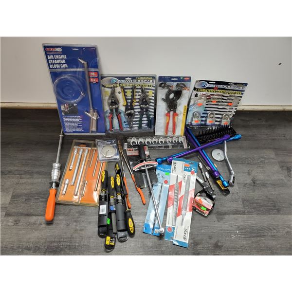 Large lot of shop tools