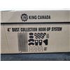 Image 2 : King Canada 4" Dust collector system