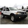 Image 8 : G4 --  2006 FORD ESCAPE XLT, White, 187424 KM