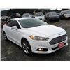 Image 8 : B6 --  2013 FORD FUSION SE , White, 255060 KM