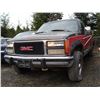 Image 2 : A6 --  1991 GMC SIERRA 2500 EXT CAB 4X4, Red, 224,126 TMU KM