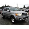 Image 10 : H4 --  2001 TOYOTA SEQUOIA SR5 4X4, Grey, 269403 KM