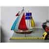 Image 1 : Stainglass sailboat