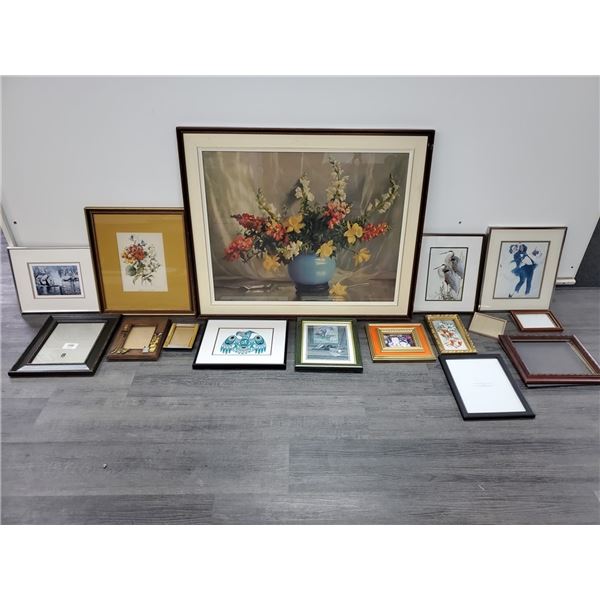 Lot of pictures & frames