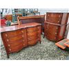Image 1 : 8 Drawer Dresser with Mirror & Tall 5 Drawer Dresser