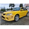 Image 2 : A12 --  2002 MAZDA PROTEGE PR5 , Yellow, 316092 KM