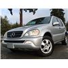 Image 3 : I4 --  2003 MERCEDES ML350 AWD SUV, SILVER, 221,704 MILES, Silver, 221704 MILES