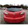 Image 16 : D3 --  2010 MAZDA 3 S, Red, 190375 KM