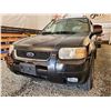 Image 8 : A8 --  2002 FORD ESCAPE XLT 4X4, Black, 314477 KM  "NO RESERVE"