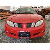 Image 8 : A5 --  2004 PONTIAC SUNFIRE SL, Red, 200605 KM
