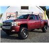 Image 2 : F5 --  2008 CHEVROLET SILVERADO 1500 EXT CAB 1500 4X4, Red, 200191 KM