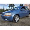 Image 2 : A4 --  2007 CHEVROLET AVEO, Blue, 271483 KM