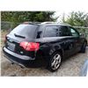 Image 8 : A8 --  2006 AUDI A4 AVANT QUATTRO AWD, Black, 201 774 KM "NO RESERVE"
