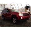 Image 8 : A4 --  2005 JEEP GRAND CHEROKEE LAREDO 4X4, Red, 297960 KM  "NO RESERVE"
