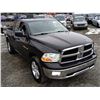 Image 9 : H5 --  2009 DODGE RAM 1500 SLT QUAD CAB 4X4, Black, 254171 KM