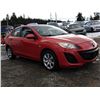 Image 8 : B1 --  2010 MAZDA 3 I, Red, 193601 KM