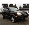 Image 8 : H6 --  2007 HYUNDAI TUCSON GL SUV, BLACK, 211,429 KMS