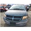 Image 8 : H3 --  2003 DODGE CARAVAN SE, Green, 168745 KM