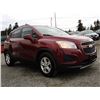 Image 8 : G4 --  2013 CHEVROLET TRAX 1LT, Red, 211464 KM