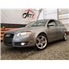 Image 2 : E6 --  2006 AUDI A4 TURBO AVANT QUATTRO AWD, Grey, 204648 KM