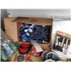 Image 8 : Large lot of shop tools and two white tarps