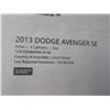Image 84 : B3 --  2013 DODGE AVENGER SE, Black, 201473 KM
