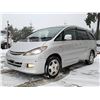 Image 8 : E6 -- 2001 TOYOTA SIENNA ESTIMA AERAS AWD VAN, SILVER, 78,518 KMS