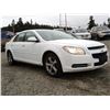 Image 8 : A12C --  2009 CHEVROLET MALIBU 2LT, White, 152020 KM  "NO RESERVE"