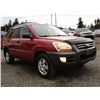 Image 8 : A5 --  2008 KIA SPORTAGE LX , Red, 165751 KM  "NO RESERVE"