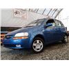 Image 2 : J4 --  2006 CHEVROLET AVEO LT, Blue, 195810 KM