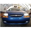 Image 4 : J4 --  2006 CHEVROLET AVEO LT, Blue, 195810 KM