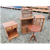 Image 1 : 4 side tables & magazine rack