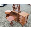 Image 2 : 4 side tables & magazine rack