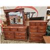 Image 2 : 3 piece bedroom dresser set Headboard & Foot board