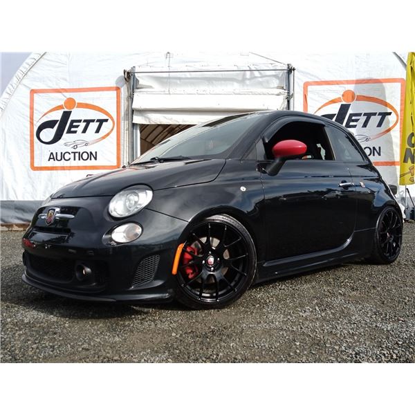 C6D --  2013 FIAT 500 ABARTH , Black, 106000 KM