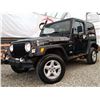Image 2 : A1 --  2002 JEEP WRANGLER TJ SPORT 4X4, Black, 198546 KM  "NO RESERVE"
