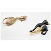 Image 1 : 2 CAT BROOCHES